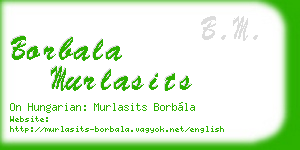borbala murlasits business card